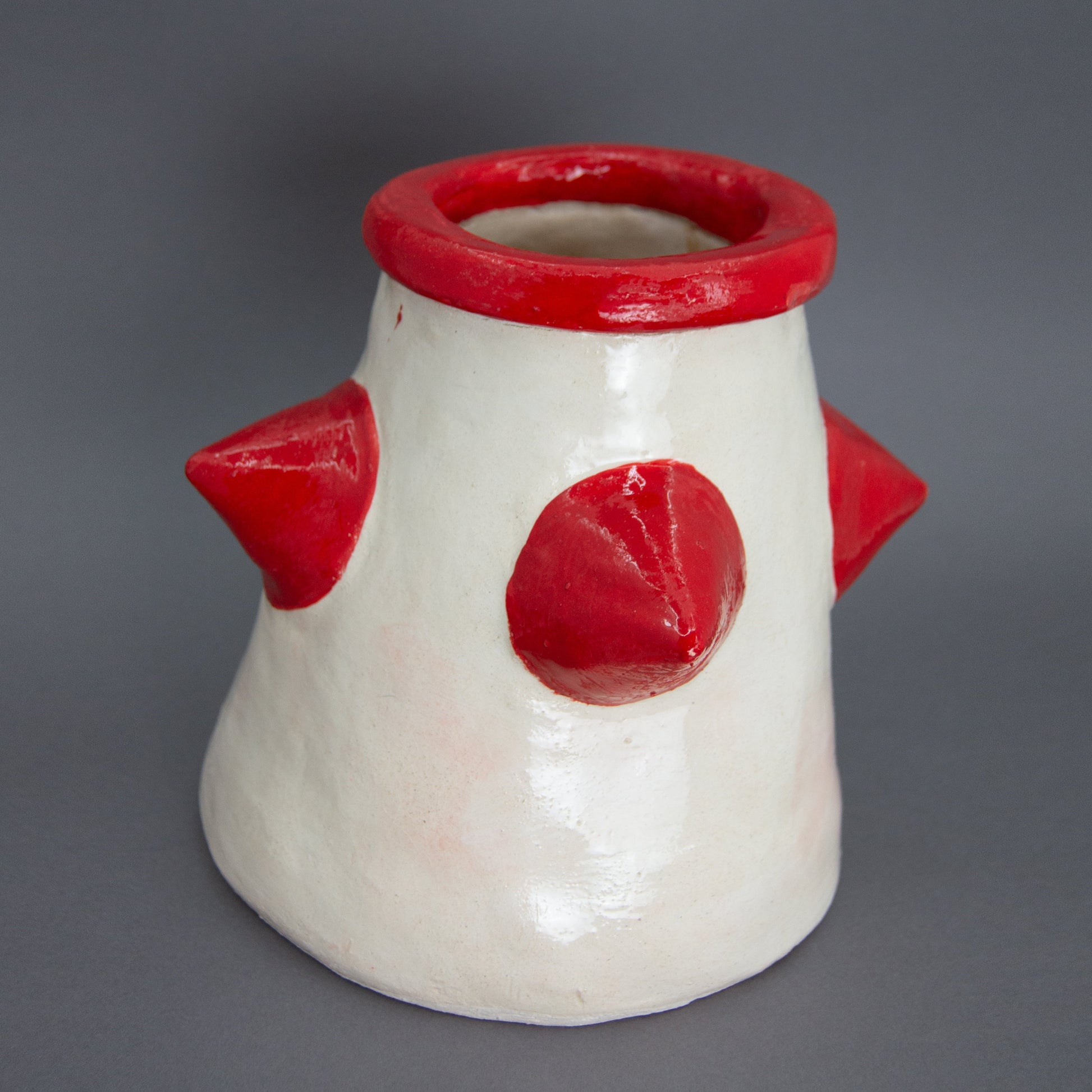 Sculptural statement flower vase