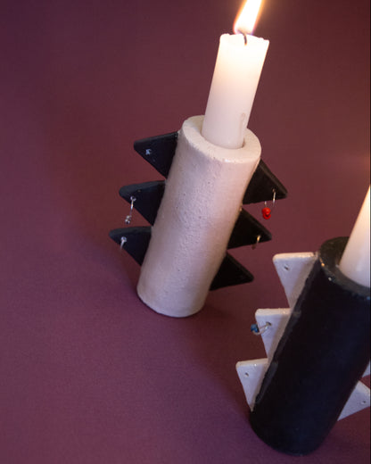 Zig zag candleholder
